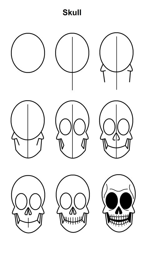 Pin by Brittany Simmons on artsy fartsy | Skull drawing, Skulls drawing ...
