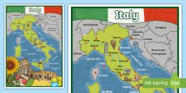 Italy Flag Poster