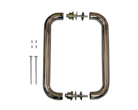 High Logic Stainless Steel Double Sided Handle 300mm Mirror : Amazon.in ...