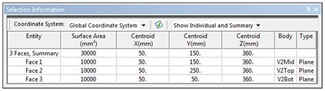 2.20.1.3. Using the Selection Information Window