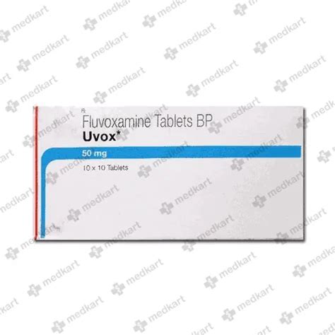 UVOX 50MG TABLET 10'S Price, Uses, Side Effects & Substitutes | Medkart