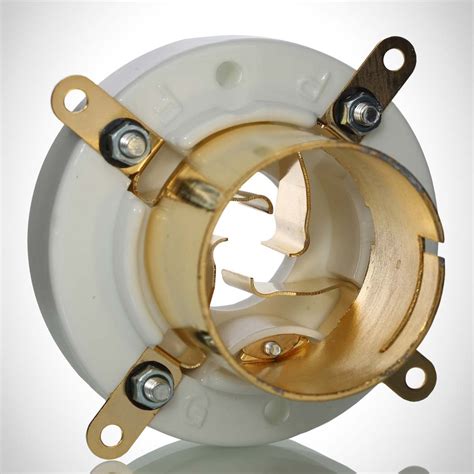 4 Pin Gold Socket for Big Power Triodes - www.thetubestore.com