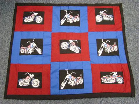 Motorcycle Quilt Pattern 的图像结果