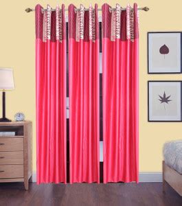 Unnati 213.36 cm (7 ft) Door Polyester Curtain (Pack Of 3) - Buy Unnati ...
