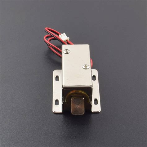 DC 12V Electric Solenoid Lock Toungue Upward Assembly – REES52