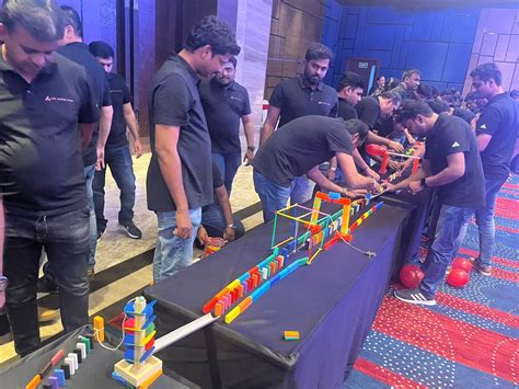 Chain Reaction Team Building Game | Corporate Compass Workshop