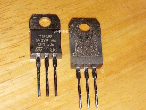 TIP122 TO220 ST CHN origin Darlington transistor – Inkocean Technologies
