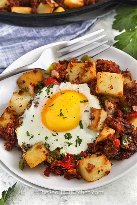 Canned Corned Beef Hash (Just 10 Minute Prep!) - The Shortcut Kitchen