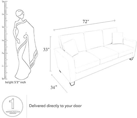Moscow 6 Seater Fabric Sofa With Ottoman For Living Room | Bedroom | O ...