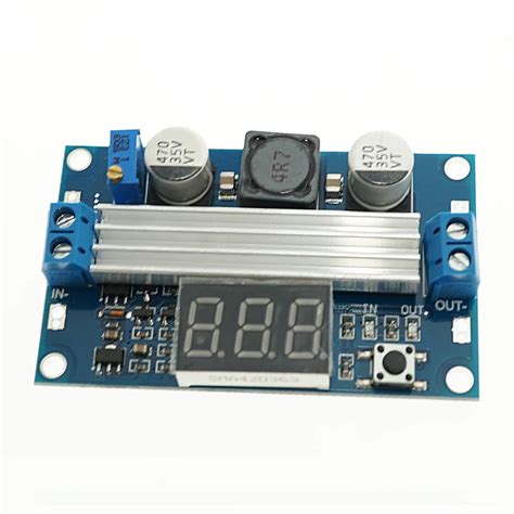 LTC1871 DC-DC High Power Adjustable Step-up Module 100W with Digital V ...