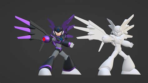 Super Bass - Megaman 3D Model by Summerforce