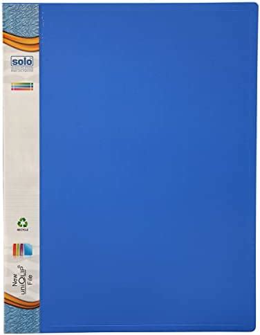 Solo SG- 501 Spring Action File A4 - Blue : Amazon.in: Office Products
