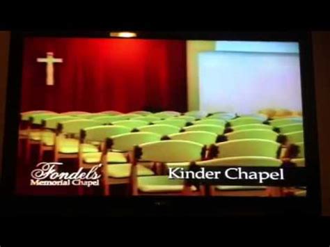 Fondel's Funeral Chapel - YouTube