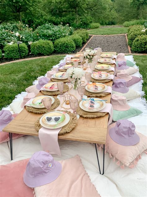Spring Garden Party Luxury Pop-Up Picnic | Picnic birthday party ...