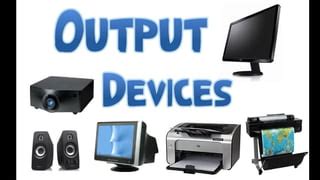Image result for Output Devices Class 9