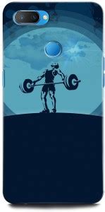 ORBIQE Back Cover for Realme 2 RMX1805 GYM, FITNESS, WORKOUT, EAT SLEEP ...