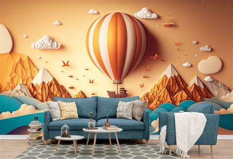 Custom Kids Room Wallpaper Online - Non-Toxic, VOC-free