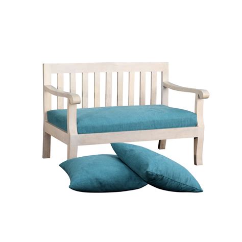 Breezy Blue Two Seater Sofa | fabuliv – Fabuliv
