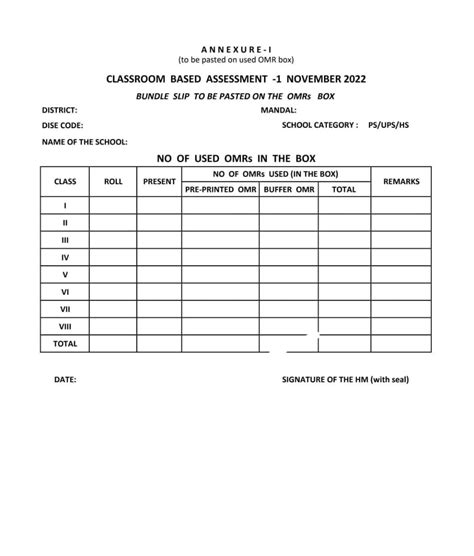 CBA Bundle Sheet & OMR Sheet Account ~ Andhra Teachers Teachers Job ...