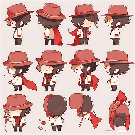 Premium Photo | Sticker of Male Chibi Kawaii Spanish Flamenco ...