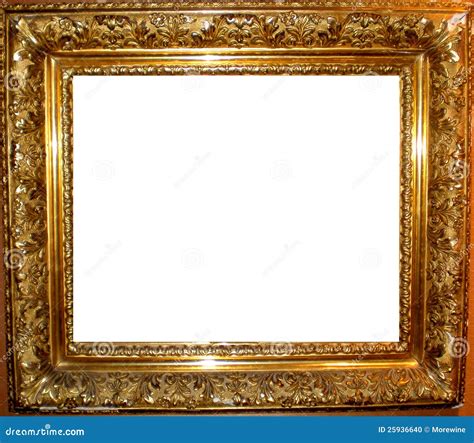 Vintage Antique Gold Frame stock photo. Image of vintage - 25936640