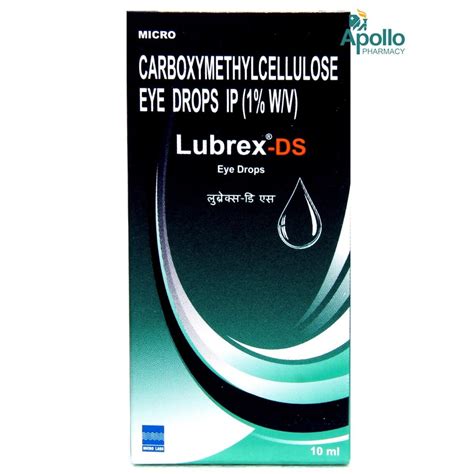 Lubrex DS Eye Drops 10 ml Price, Uses, Side Effects, Composition ...