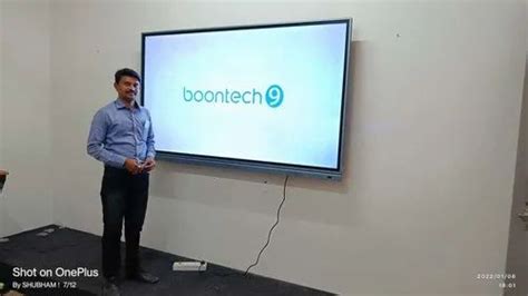 Interactive White Boards & Panel - Boontech9 Boontouch Interactive Flat ...