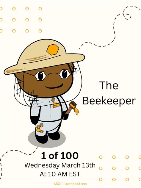 The Beekeeper Is Out And About! Tomorrow At 10:00 AM EST come find them ...