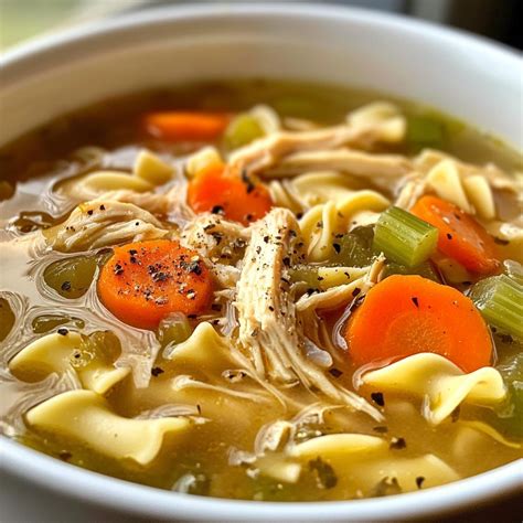 Best Chicken Noodle Soup Crock Pot Recipe for Soul-Warming Comfort ...