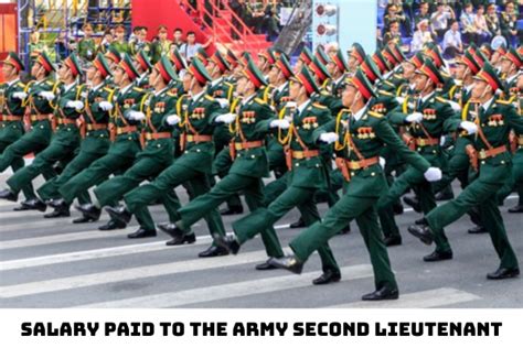 Vietnam: What is the salary paid to the Army Second Lieutenant after ...