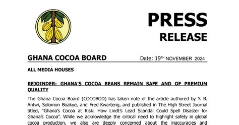 Cocobod - [News Article Title]