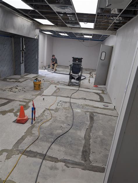 Restaurant Kitchen | Double Broadcast Quartz Floor | Greenville, SC