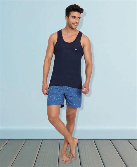 Buy Men Dyed Vest (Pack Of 3) Teal-Brown-Sky ₹260: TT Bazaar – T T Bazaar