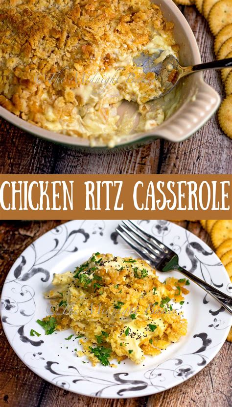 Chicken Ritz Casserole | Chicken recipes casserole, Ritz cracker ...