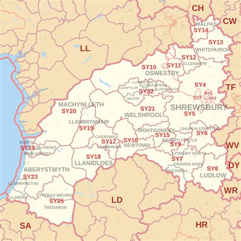 Image result for Sy Postcode Map