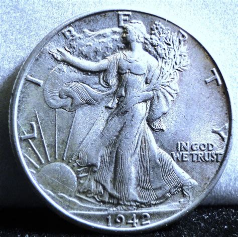 1942 Walking Liberty Half Dollar - For Sale, Buy Now Online - Item #848806