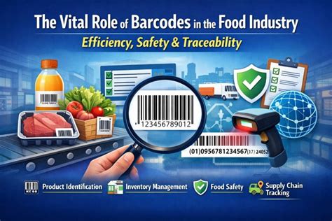 The Vital Role of Barcodes in the Food Industry: Efficiency, Safety ...