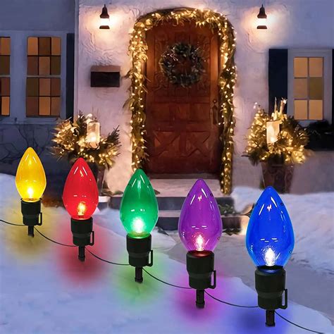 Giant Bulb Outdoor Christmas Lights