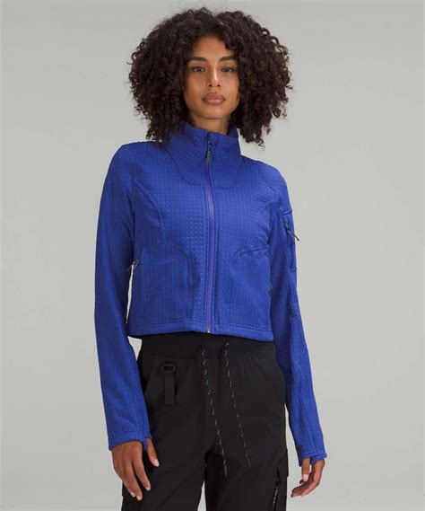 Lululemon Water-Repellent Fleece Hiking Jacket - Psychic - lulu fanatics