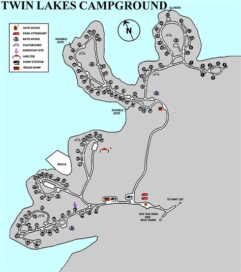 Twin Lakes Campground SC Map: Find Your Spot Today