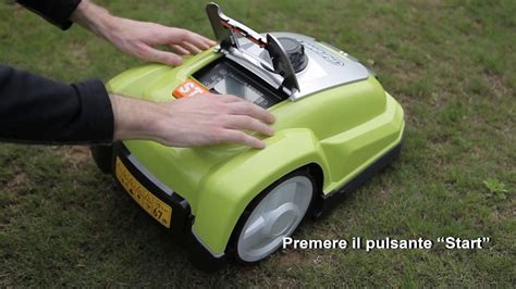 Robot rasaerba G FORCE SC1200 installazione   YouTube