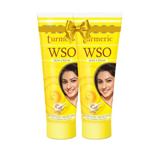 Turmeric WSO Skin Cream 60gm - Pack of 2 by JV : Amazon.in: Beauty