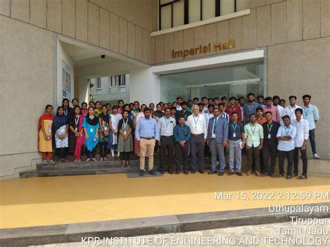Smart India Internal Hackathon, KPR Institute Engineering and ...