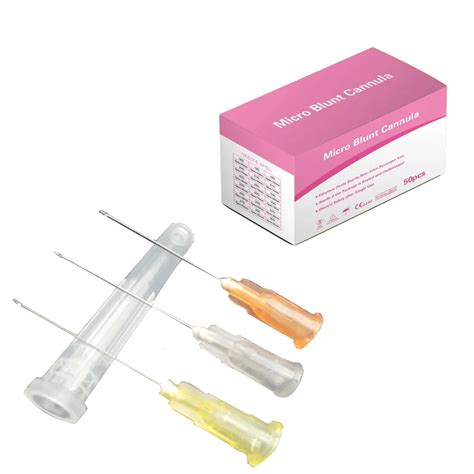 Micro Blunt Cannula 27G 50mm - Medbasic