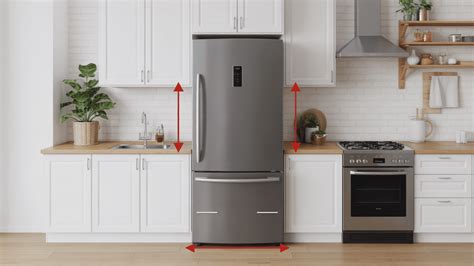 How to Choose Standard Refrigerator Size for Your Home - Spinchill