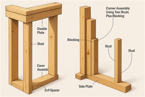 Wall Framing Basics: The Simplest Guide to Studs, Plates, and Blocking ...
