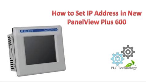 Image result for Set PanelView Plus Network Address