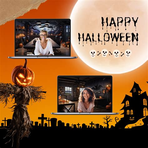 Zoom Virtual Background Halloween at Natalie Axon blog