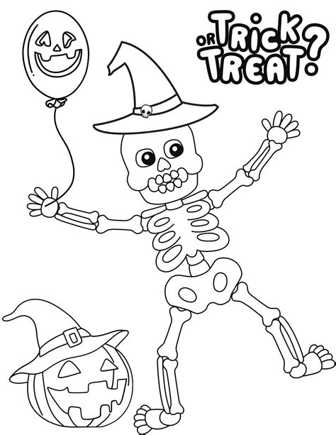 Halloween Coloring Pages, Halloween PDF, Halloween Printables, Scary Coloring Pages, Halloween ...