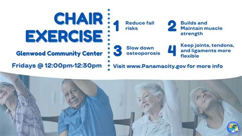 Chair Exercise , Glenwood Community Center, Panama City FL, 26 ...